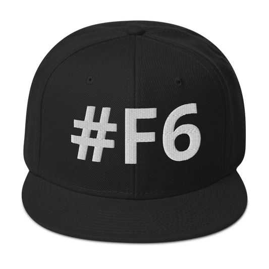 #F6 Snapback Hat