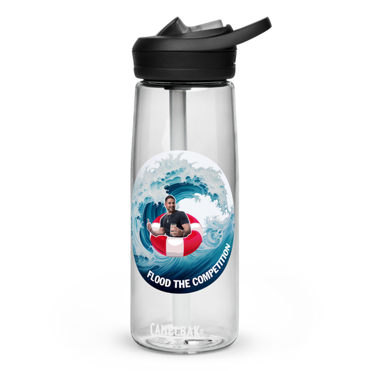 Flood The Competition Water Bottle